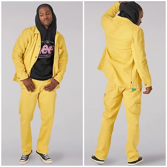 LEE® X THE HUNDREDS® CHORE JACKET IN YELLOW - Picture 11 of 16